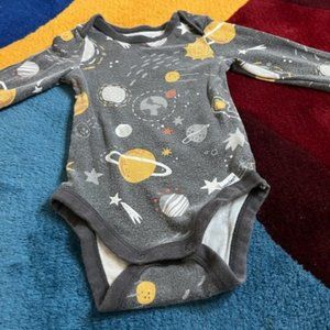 12 months boys universe onsie